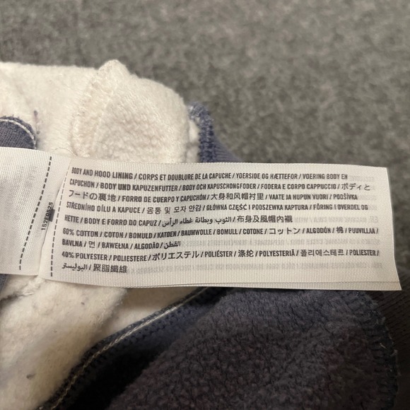 Abercrombie Fitch Colorblock Hoodie Cropped Sweatshirt Women S Streetwear Cozy - Picture 11 of 12